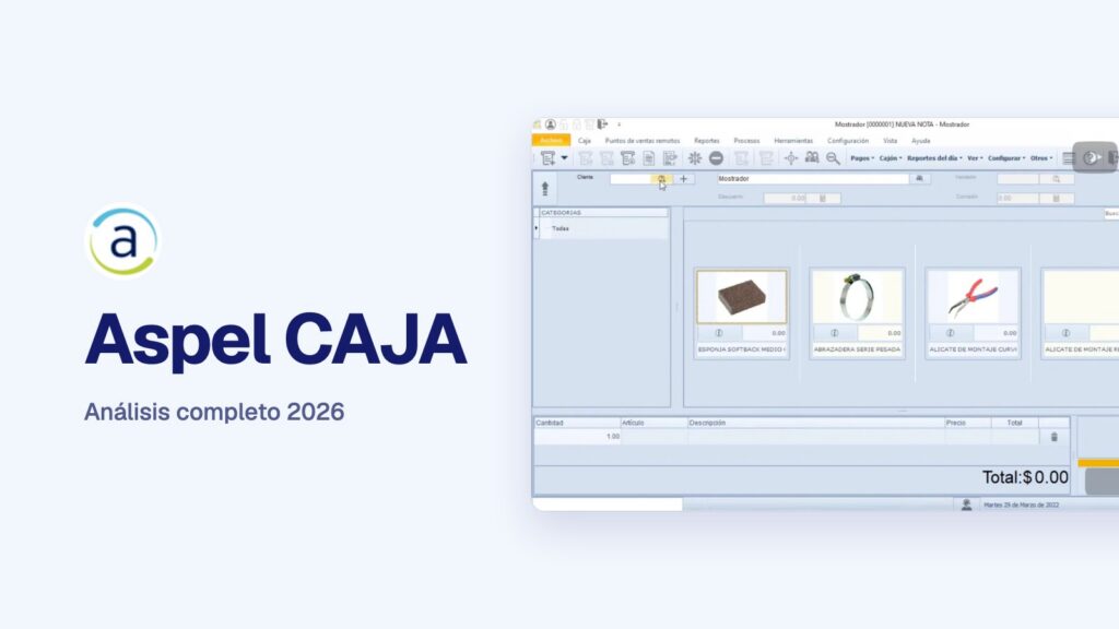 Aspel CAJA 2026: análisis completo, cómo cobra y para quién sirve
