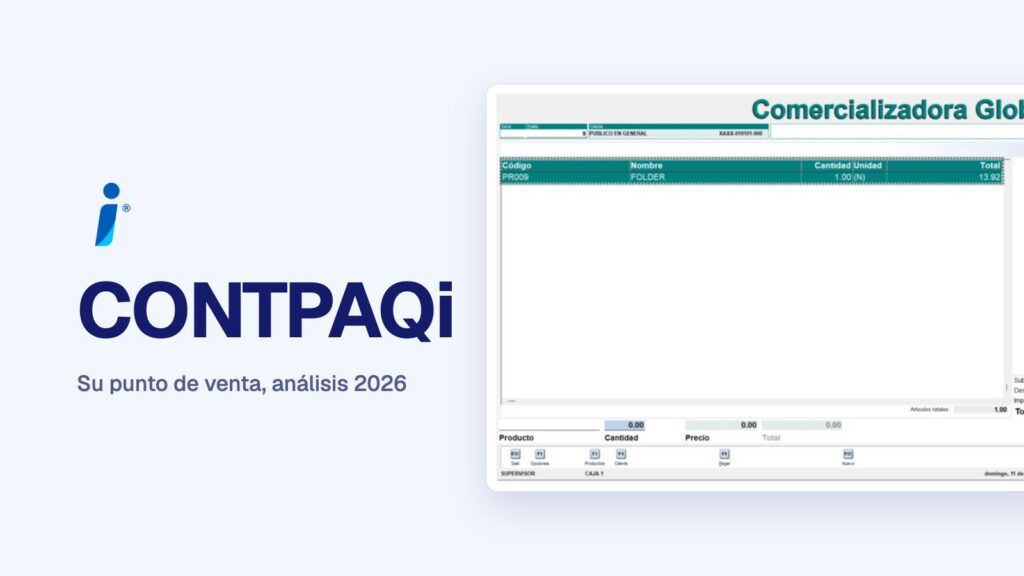 CONTPAQi Punto de Venta en 2026: Comercial Premium y CONTPAQi Vende, análisis