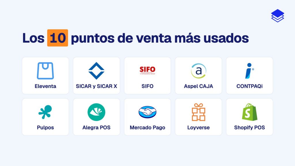 Los 10 sistemas de punto de venta más usados en México (2026): qué usa cada tipo de comercio