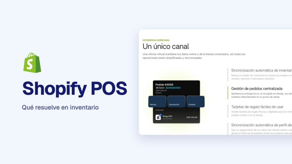 Shopify POS en México 2026: qué resuelve en inventario y qué no